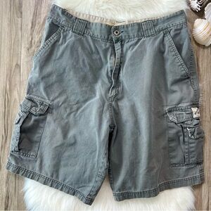 Omega men’s tactic squad gray cargo shorts size 34